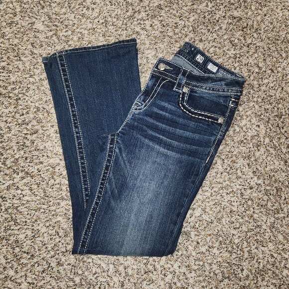 Miss Me Signature Rise Bootcut Jeans – Size 29 – Style MW540684 - Picture 4 of 16